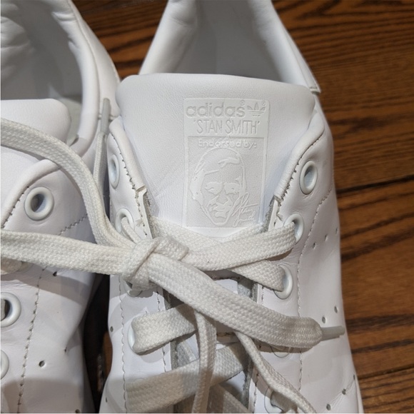 Adidas Originals White Stan Smith Sneakers - Picture 4 of 7